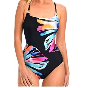 La Blanca one piece bathing suit size 12